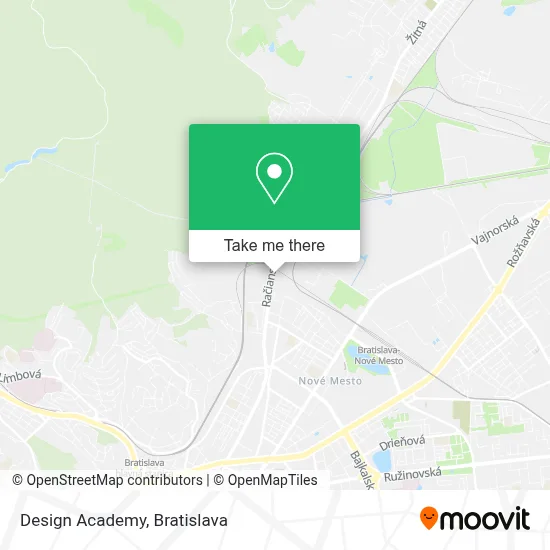 Design Academy map