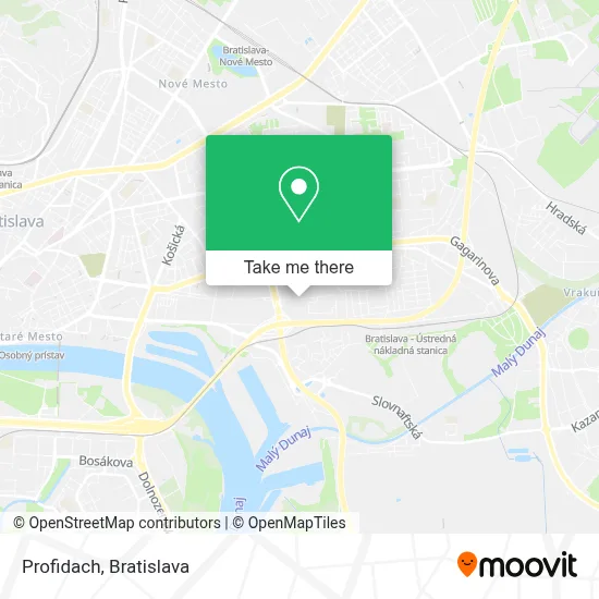 Profidach map