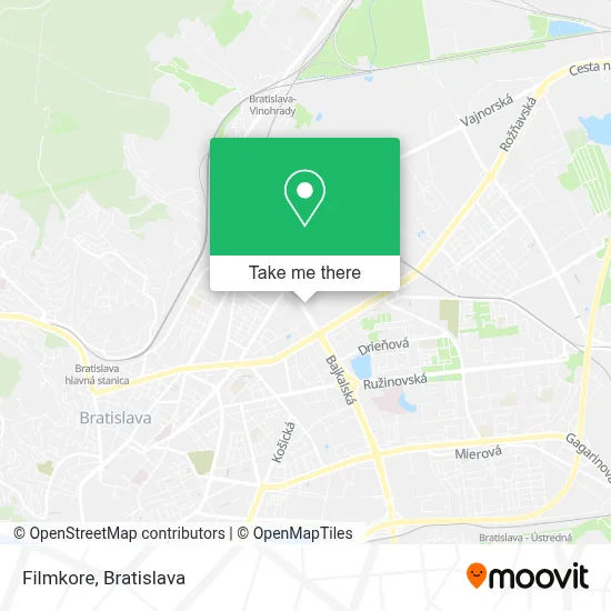 Filmkore map