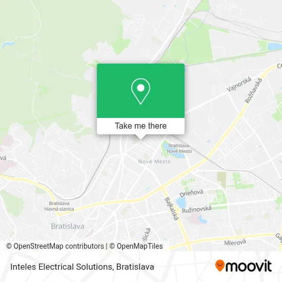 Inteles Electrical Solutions map