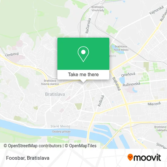 Foosbar map