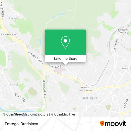 Emtego map
