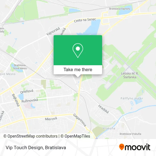 Vip Touch Design map