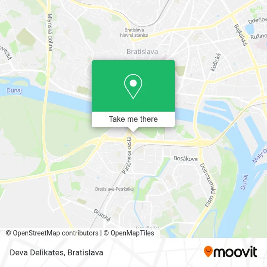Deva Delikates map