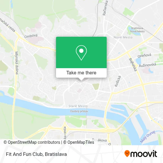 Fit And Fun Club map