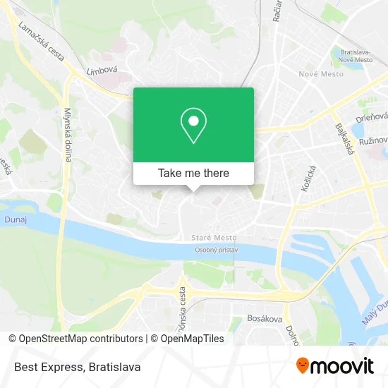 Best Express map