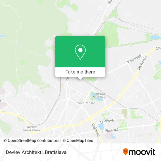 Devlev Architekti map