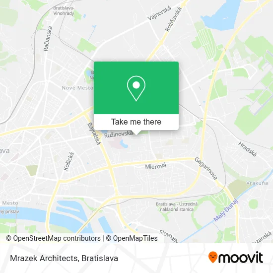 Mrazek Architects map