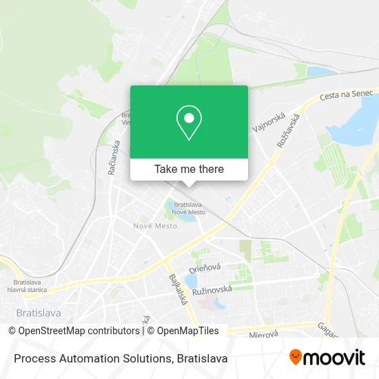 Process Automation Solutions map