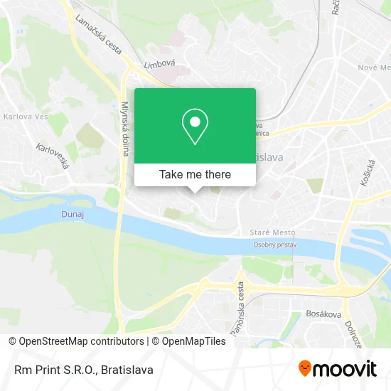 Rm Print S.R.O. map