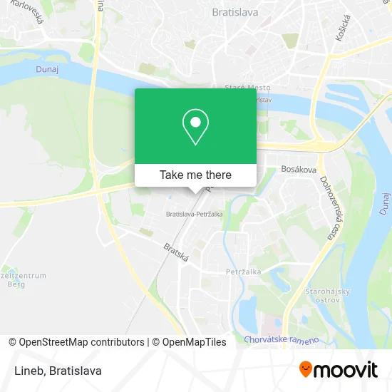 Lineb map