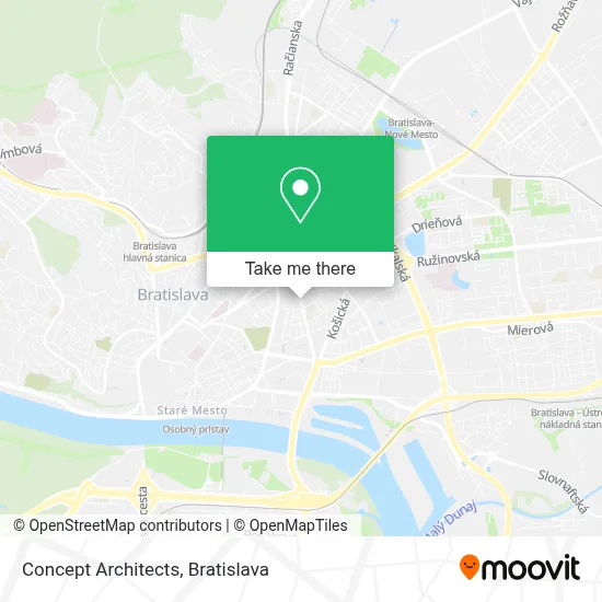 Concept Architects map
