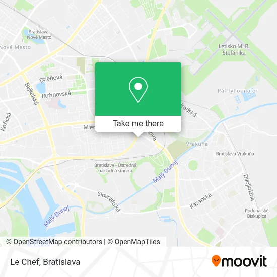 Le Chef map