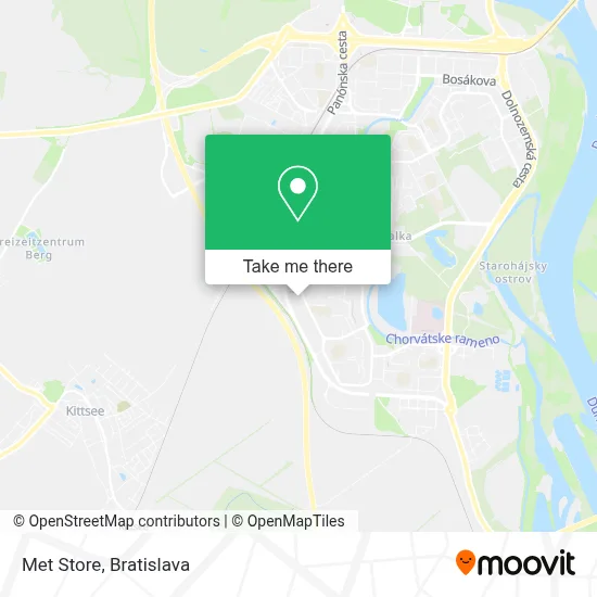 Met Store map