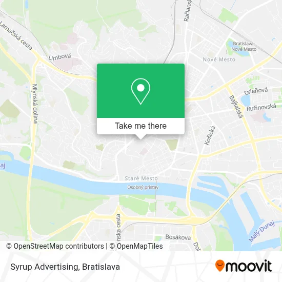 Syrup Advertising map