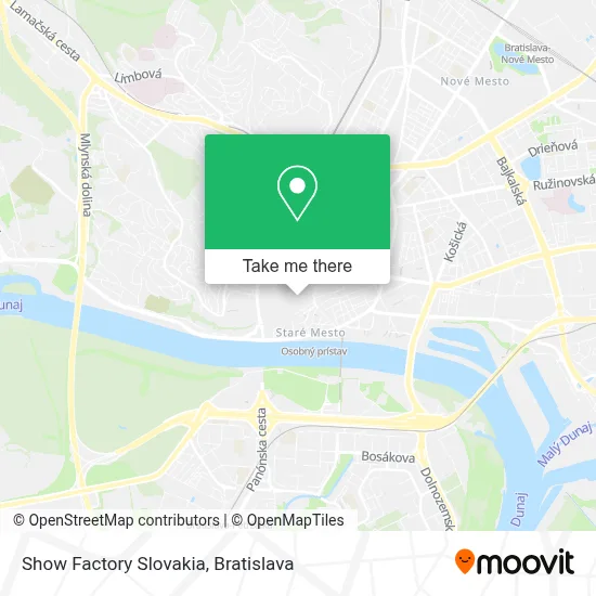 Show Factory Slovakia map