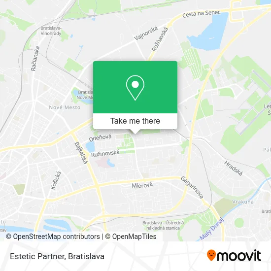 Estetic Partner map