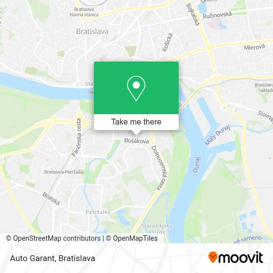 Auto Garant map
