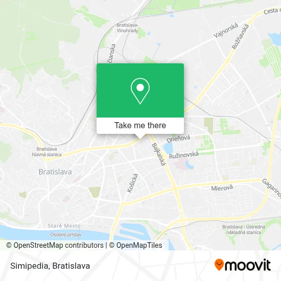 Simipedia map