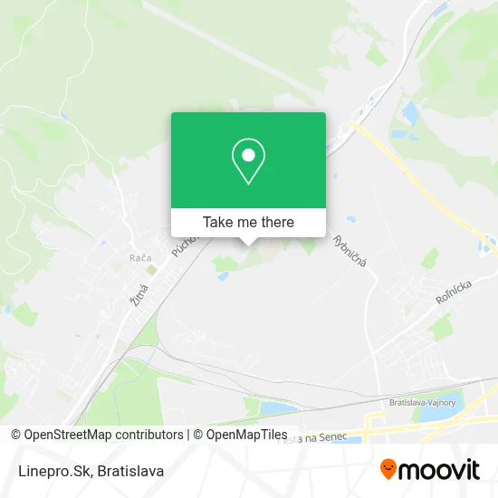 Linepro.Sk map