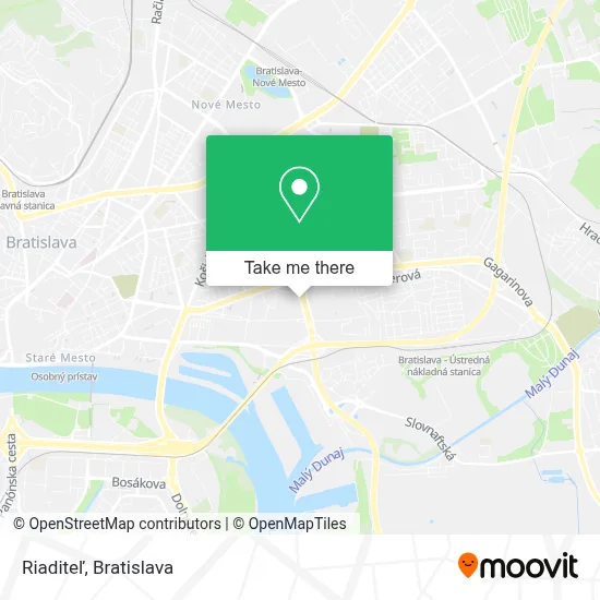 Riaditeľ map