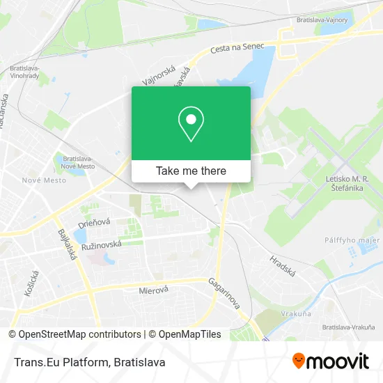 Trans.Eu Platform map