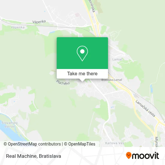 Real Machine map