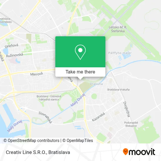 Creativ Line S.R.O. map