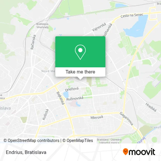 Endrius map