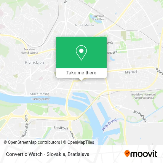 Convertic Watch - Slovakia map