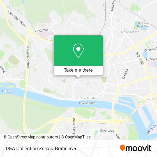 D&A Collection Zerres map