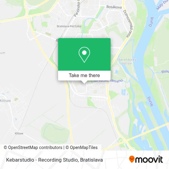 Kebarstudio - Recording Studio map