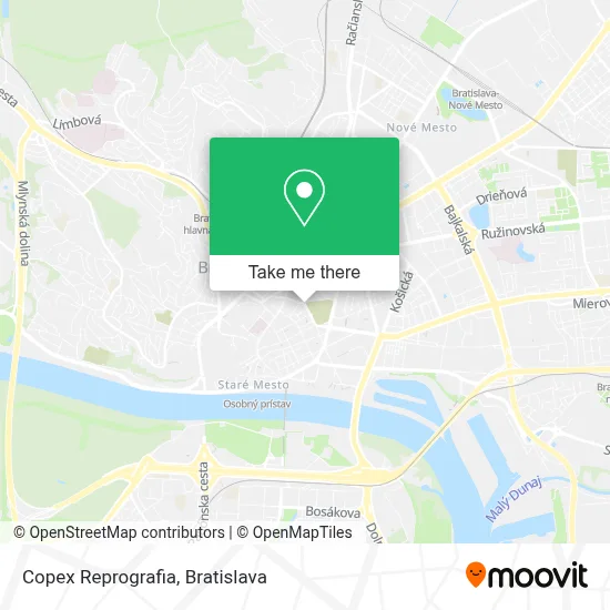 Copex Reprografia map