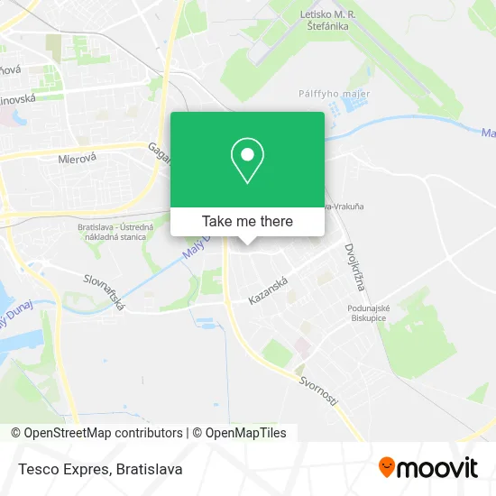 Tesco Expres map