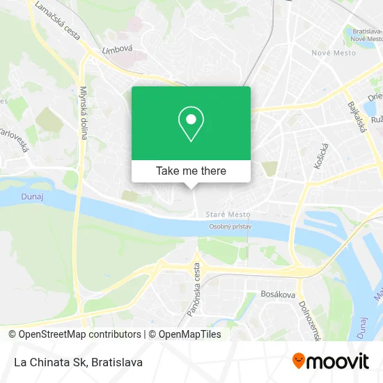 La Chinata Sk map