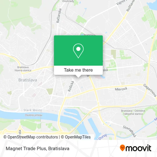 Magnet Trade Plus map