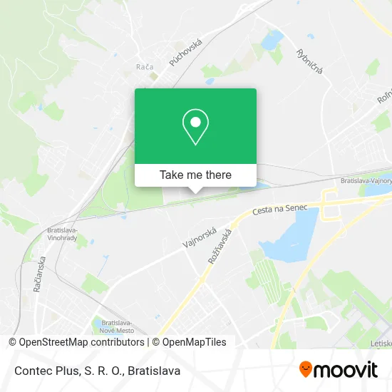 Contec Plus, S. R. O. map