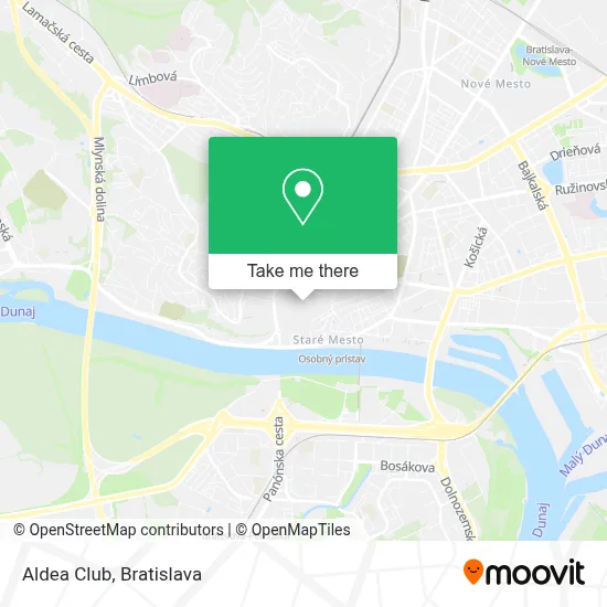 Aldea Club map