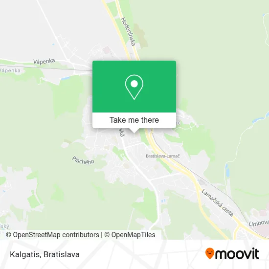 Kalgatis map