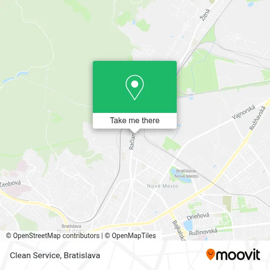 Clean Service map