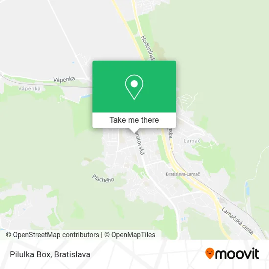 Pilulka Box map