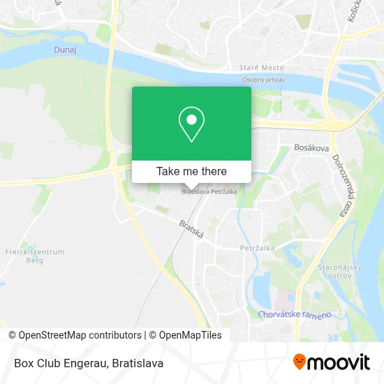 Box Club Engerau map