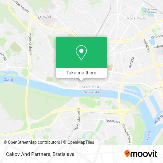 Cakov And Partners map