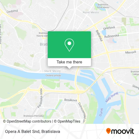 Opera A Balet Snd map