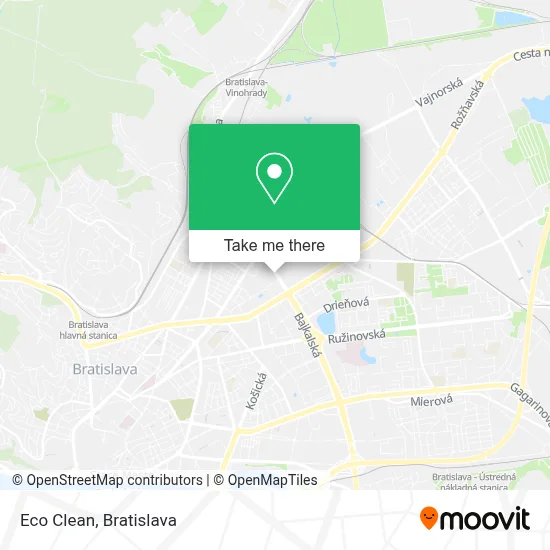 Eco Clean map