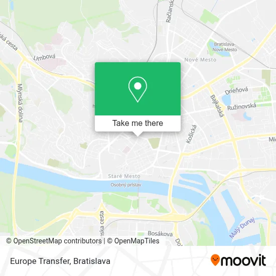 Europe Transfer map