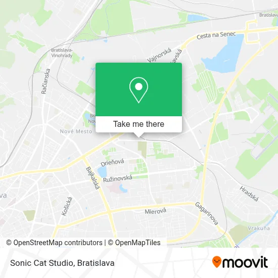 Sonic Cat Studio map
