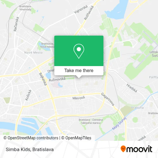 Simba Kids map