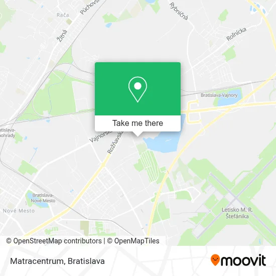 Matracentrum map