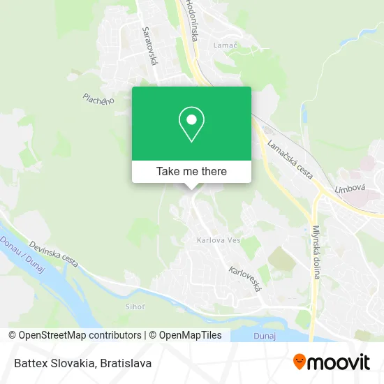 Battex Slovakia map